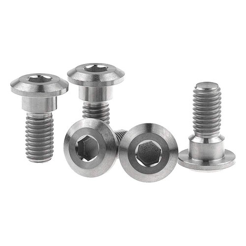 Wanyifa Titanium Ti Motorcycle Rear Brake Rotor Bolt Screw M8 x 20mm for YAMAHA Pack of 5 (Normal Titanium)
