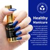 VENALISA Gel Nail Polish, 12ml Deep Pearly Blue Color Soak Off UV LED Nail Gel Polish Nail Art Starter Manicure Salon DIY at Home, 0.43 OZ