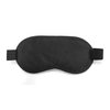 Fisura - Cooling gel eye mask do not disturb. Black eye mask. Gel mask for puffy eyes and dark circles. Cold/Warm Therapy. Includes a Storage Pouch. 7,28 x 3,54 inches