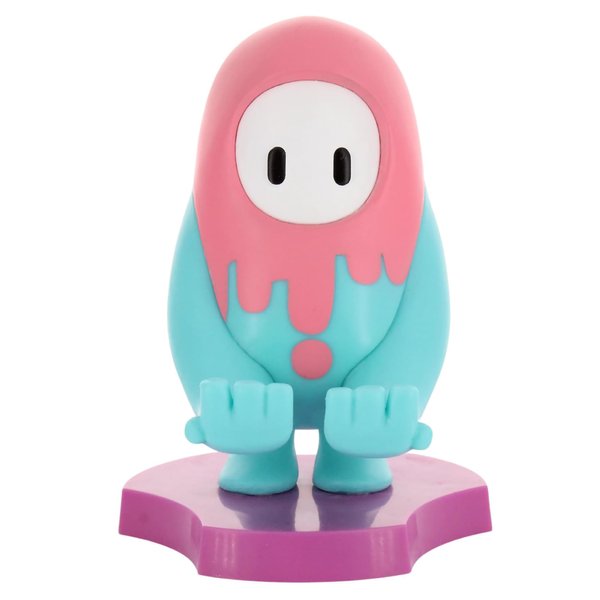 Exquisite Gaming: Holdems: Fall Guys - Paint Dipped - Earbud & Phone Holder, Cable Guys, Media Tonic, Mini Collectibles with a Twist, Licensed Figure