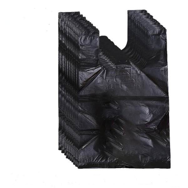 200 Counts Sanitary Waste Bags,Women Waste Bags for Sanitary Napkin, Personal Disposal Bags with Handles (Black)