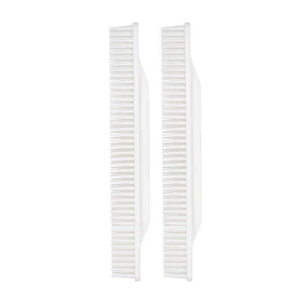 Allegro Combs #70 Wide Tooth Combs Defining Brush Comb 3-Row Wide Tooth For Curly Hair Comb For Women Curly Hair, Hair Stylists Hair Comb 2 Piece (White)