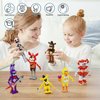 Five Nights Security Breach Building Block Toy 7 in 1, Fazbear Fredy Fighting Monster Action Figure DIY Model, Compatible with Lego, Suitable for 8+ Adults Boys Girls Birthday (695PCS)