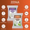 Zenia 100% Pure Indigo Powder and Henna Powder Hair Color Combo Kit | for Coloring Hair and Beard Black | 100 Grams Each | All Natural, Chemical Free, PPD-free, Ammonia-free