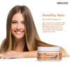DELUGE - Fortifying Hair Mask with Baobab Oil, Coconut Oil and Olive Oil, Restores, Repairs and Nourishes Dry Damaged Hair- Collagen + ProVitamin B5 -Net Wt. 8 oz