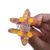 Funny Wacky Starfish Hair Clip,Acetate Claw Clips,Hair Clips for Women,Red
