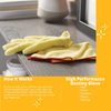 E-Cloth High Performance Dusting Glove, Microfiber Cleaning Cloth, Traps Dust, Pollen, Pet Fur, and Hair, Great for Wood and Leather Surfaces, Washable and Reusable, 1-Pack