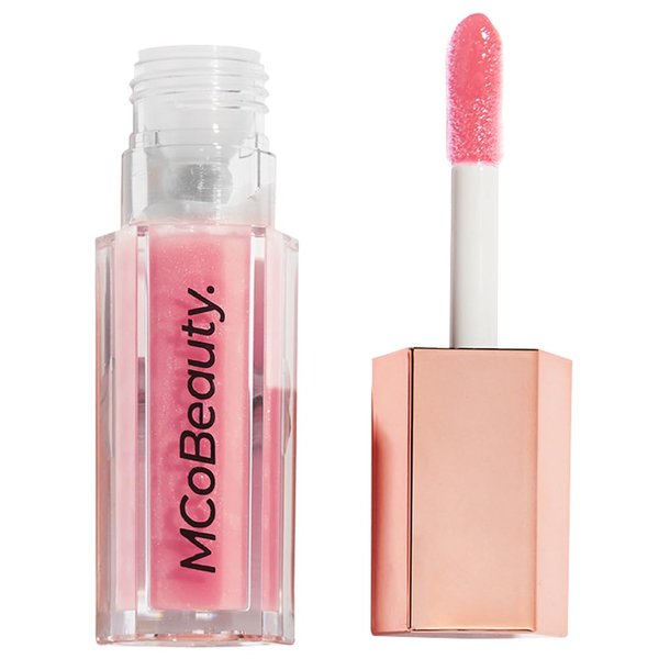 MCoBeauty Pout Gloss Ultra Shine, Fairy Floss, Non-Drying Lip Plumping Lip Gloss, Long-Wearing Finish, Vegan, Cruelty Free Cosmetics
