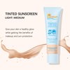 Tinted Mineral Sunscreen SPF 50-2-in-1 Makeup & Sunscreen for Natural Glow, Broad Spectrum Protection + Skincare Benefits All Skin Types (#002, 1.69 Fl Oz (Pack of 1))