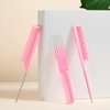 TsMADDTs Comb Set, 3Pcs Hair Combs, Fine Tooth Rat Tail Parting Combs and Lift Teasing Comb for Women and Men Hair Pick& Styling
