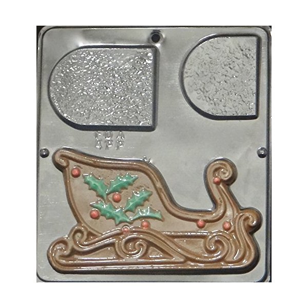 Christmas Sleigh 2 Mold Assembly Chocolate Candy Mold Christmas 2071/2072