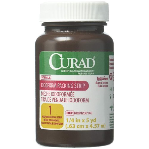 CURAD Sterile Iodoform Packing Strips.