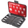 CARBYNE SAE Extra Long Hex (Allen) Bit Socket Set - 7 Pieces, (1/8 inch to 3/8 inch Sizes), 3/8" Drive, S2 Steel Bits, CrV Sockets • From a Family-Run Tool Company Based in the U.S.A.