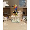 Nifeliz Up Balloon House Building Set for Teens and Adults, Creative Building Block, Girl Toys for Christmas and Birthday Gifts, Creative Suspended Gravity Flying House Bricks Model Set.(635 pcs)