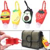 Red Strawberry Empty Travel Bottle Hand Sanitizer,Cartoon Hangable w Cover Silicone Refillable Bottle Cosmetic Container for Hand Soap Holder Refillable Cosmetic Containers Pump Dispensers