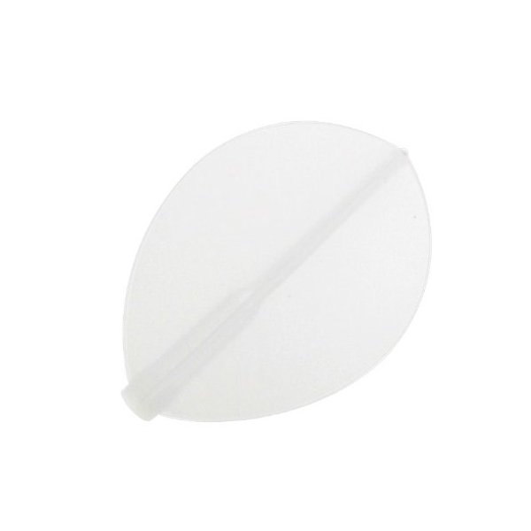 Cosmo Darts 6 Pack Fit Flight - Pear Dart Flight (Natural White)