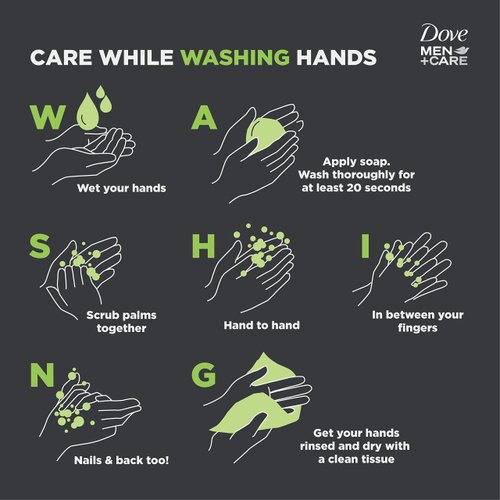 DOVE MEN + CARE Body Soap and Face Bar to Hydrate Skin Clean Comfort More Moisturizing Than Bar Soap 3.75 oz 6 Bars