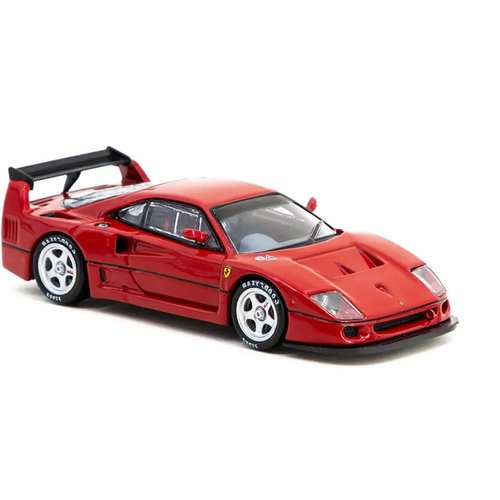 1:64 Diecast Model Car Compatible with Ferrari F40 LM Red Road64 Series 1/64 by Tarmac Works T64R-075-RE