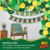Treasures Gifted Officially Licensed Wild Kratts Birthday Banner - Wild Kratts Happy Birthday Banner - Wild Kratts Birthday Party Supplies - Wild Kratts Party Decorations for Walls & Entryways