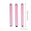 Heatless Hair Curling Sticks -YiQiYi No Heat Hair Rollers Overnight Soft DIY Wave Hair Curlers Rode Hair Accessories for Women Long &Medium Hair Heatless Hair Curlers to Sleep In 3PCS (Pink)