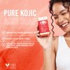 Koji White Pure Kojic Acid Skin Brightening Soap for Pigmentation with Hyaluronic Acid, Vitamin C - Even Tone Cleansing Bar, Sun Damage Skin with Tea Tree, Coconut Oil, Vegan, 2.82 oz (2 Bars)