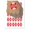 Lifeguard Lifesaver Buoy Temporary Tattoo Water Resistant Fake Body Art Set Collection - 15 2" Tattoos (1 Sheet)