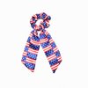 Patriotic Turban Headband Hair Scrunchies American USA Flag Headwear Hair Bands Tie JHN62 (3 PCs-Set C)