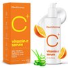NueDerma Vitamin C Serum For Face Anti Aging, Brightening, Retinol, Aloe, Hyaluronic Acid, Vitamins E, B3. Boosts Collagen