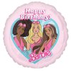 Barbie's Birthday Party Supplies 4pc Foil Balloon Bouquet Decorations