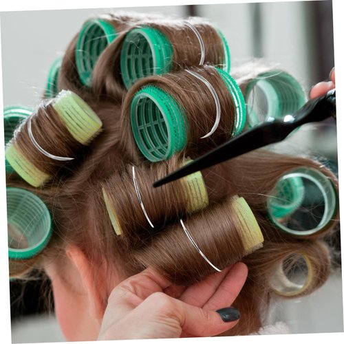 Ipetboom 16pcs U-clip Hair Pin Hair Roller Hot Rollers Hair Section Roller Hot Curler Clamp Hot Curler Securing Pin Hot Curler Clip Replacement Roller Jaw Clamps Hot Curler Securing Clip