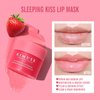 KIMUSE Lip Sleeping Mask Set - Overnight Treatment Lip Care Products | Moisturize & Nourish, Cracked Dry Lips, Intense Hydration with Shea Butter (SET)