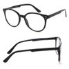 3 Pack Reading Glasses Spring Hinge Stylish Readers Black/Tortoise for Men and Women (3 Mix, 2.50)
