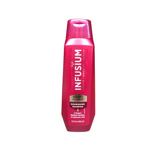 Infusium Repair and Renew Shampoo - Infused with Argan Oil and Keratin - Hair Care for Dry Hair - Moisturizing Shampoo for Women - 13.5 oz