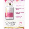 Carlyle Collagen Peptides 6000mg | 400 Caplets | with Vitamin C | Type 1 and 3 | Non-GMO, Gluten Free, Grass Fed Supplement