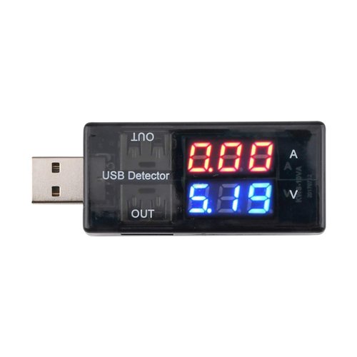diymore USB Tester USB Meter Tester Voltage Current Tester USB Battery Checker USB C Voltage Current Voltmeter Amp Volt Ammeter Detector USB Mobile Tester USB Cable Charger Detector LED Display
