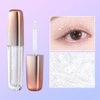 HEXZE Liquid Glitter Eyeshadow, Metallic Glitter Shimmer Eye Looks Waterproof Long Lasting Quick-Drying Sparkling Eye Shadow Makeup (2g) L07