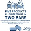Luxiny Natural Shampoo Bars for Hair, Made in USA, Up to 60 Washes of Vegan, Sulfate Free Shampoo, Use at Home & a Travel Shampoo – All Hair (Mango)