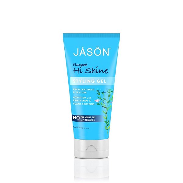 Pack of 8 x Jason Styling Gel All Natural Hi Shine - 6 fl oz