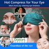 Heated Eye Mask, Dry Eyes, Sleep Mask, Use Damp-Heat Therapy To Unclog The Glands, Restore Puffy Eyes and Dark Circles, Relieve Dry Eye Syndrome, Chalazion, Stye, MGD and Blepharitis