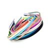 Carykon 20 PCS Women DIY Satin Fabric Covered Ribbon Headbands 5mm Width, Mixed Color.