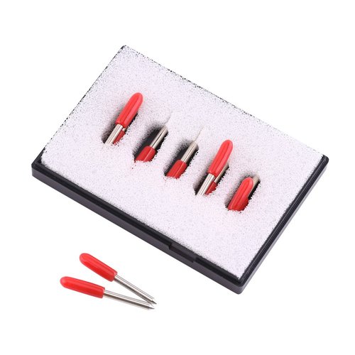 10Pcs 30/45/60 Degree Plotter Cutter Blades Cemented Carbide Roland GCC Vinyl Cutter Cutting Plotter Blade (45°)