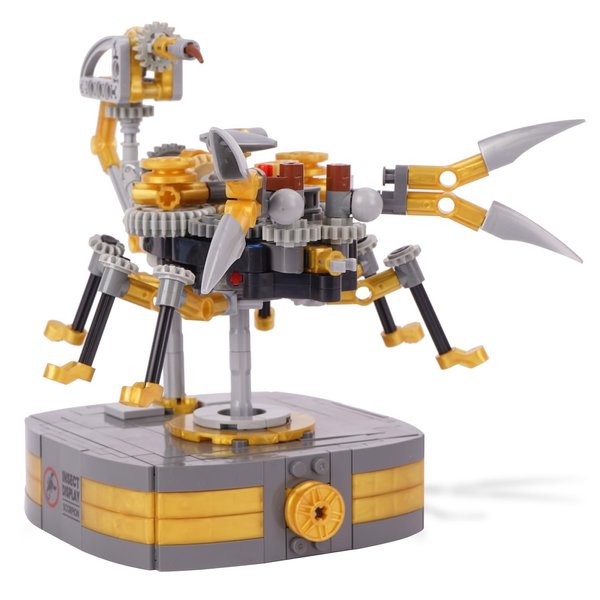 Vinbosion Building Blocks Set,Insect Series Collection Model Set for Adults and Children,Creative Building Bricks Educational Toy Gifts (Desert Scorpion)