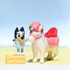 Bluey Multicolor Small Acrylonitrile Butadiene Styrene and Polyvinyl Chloride Articulated Toy Figure Playset with 2.5-3 Inch Unipony Figure