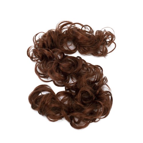 CAISHA by PRETTYSHOP Hairpiece Hair Wrap Heat-resistant Synthetic Fibres Curly Messy Updo Copper Red HW20