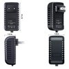 New 12V AC/DC Adapter Compatible with Papillon JH-018 JH-016 JH-017 JH-117 JH117 JH017 JH016 Neck and Back Shiatsu Shoulder Massager DC12V Power Supply Cord Cable Charger Mains PSU