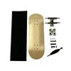 ZEZEFUFU Basic Complete Fingerboard Handmade Finger Skateboard with Wheels Nuts Trucks Tool Kit