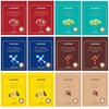 Natureby Cocopharm Essence Facial Sheet Mask Pack Plus, Moisturizing & Treatment Face Mask Korean Skin Care, Deep Collagen Anti Wrinkle Lifting Mask, Girls Trip and Birthday Gifts, Set of 12 pcs