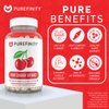 PUREFINITY Tart Cherry Capsules – Uric Acid Flush & Cleanse with Powerful Raw Tart Cherry Extract 3000 mg, Supports Joint & Muscle Comfort, Non-GMO, Gluten Free, Vegan – 180 Capsules (6 Month Supply)