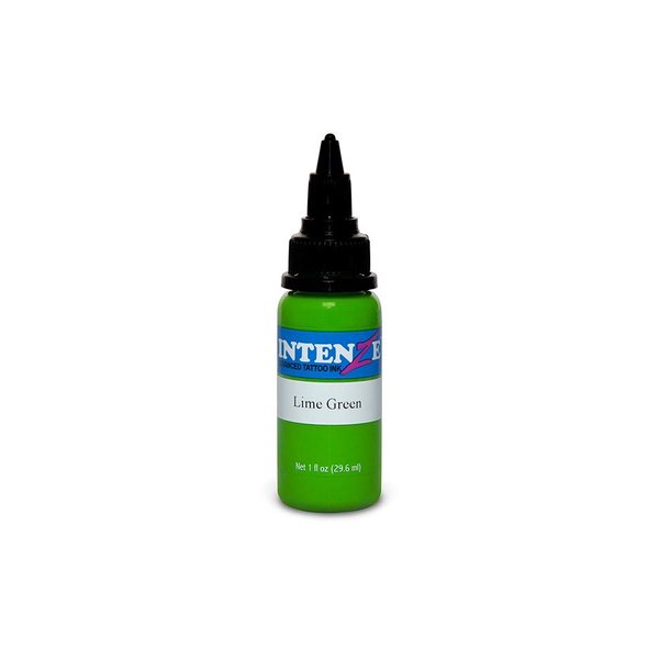 Intenze Tattoo Ink - Lime Green - 2oz Bottle