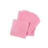 BLUERISE Lint Free Nail Wipes Pink 600pcs Nail Polish Remover Pads Soft Absorbable Eyelash Extension Glue Cleaning Wipes